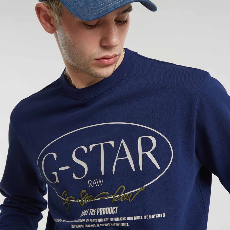 G-Star Circle G-Star Graphic Sweatshirt image number 2